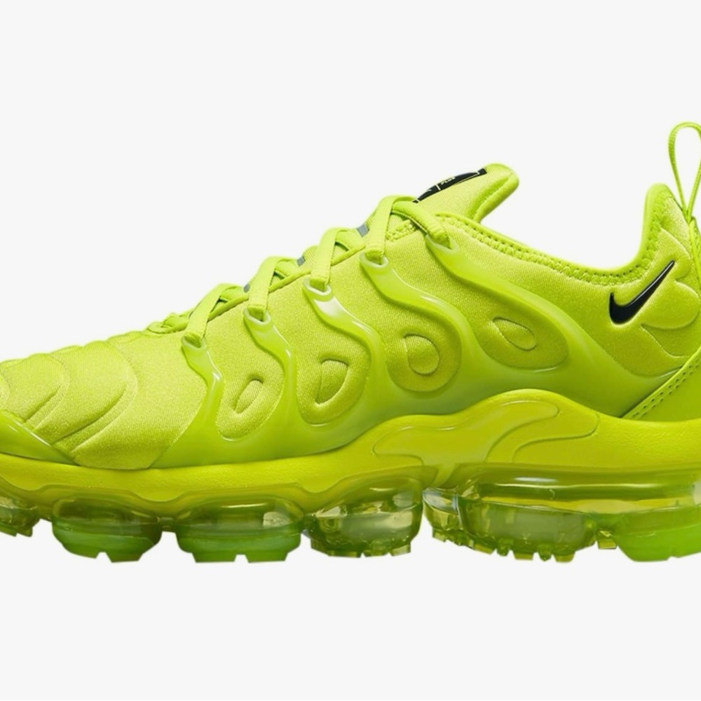 Nike Air VaporMax Plus Lime Green Shoes - Picture 11 of 16
